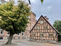 Prachtig vakwerkhuis in het oude centrum van Lund