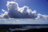 Uitzicht over de Lewis & Clark rivier