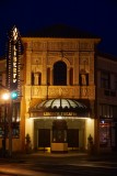 De mooie gevel van het Liberty Theatre