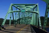 Het noordelijke deel van de brug over de Columbia River
