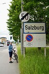 Teruggereden naar Salzburg, waar onze route officieel begint