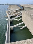 Ingenieus systeem om het water indien gewenst door te laten