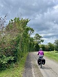 Regelmatig een mooie windsingels langs de fietspaden