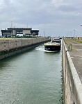 De sluis bij Hansweert