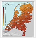 Het bewijs dat we op het koudste plekje van NL waren