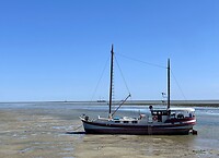 Verkeerd afgeslagen op het wad?