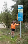 Een klein half uur later (inclusief een paar keer uitblazen)  waren we boven
