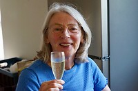 De crémant smaakte voortreffelijk bij de asperges