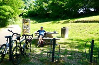 Ons lunchplekje in Metz
