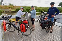 De overtocht werd door de dames verzorgd