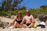 De laatste middag op het strand