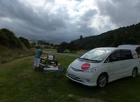 DOC camping Orari Gorge