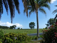 Uitzicht van campingplek 2