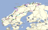 De route die we willen rijden