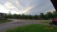 Op de camping in Rovaniemi