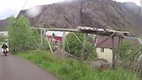 Vertrek vanaf de parkeerplaats in Nusfjord