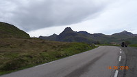 Onderweg op de terugweg naar de camping