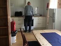 Henk aan het koken