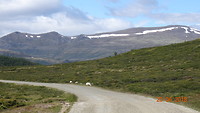 Grimsdalvegen, de weg door de Grimsdalen