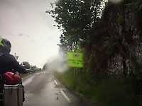 De weg 93 is gesloten