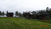 De hele Birkeland camping op de foto