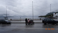 Wachten op het pontje naar Ytre Oppedal