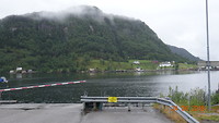 Wachten op het pontje naar Masfjorden