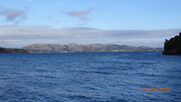 Uitzicht over het fjord