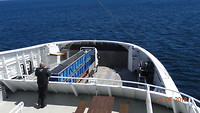 Op de boot naar Mortavika