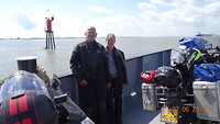 Op de pont in Glückstadt