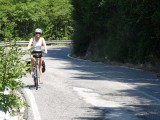 Inge op weg naar Aquasparta