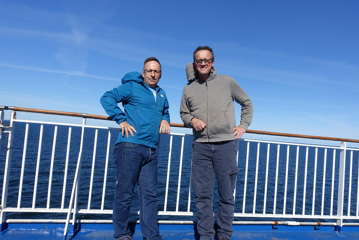 Op de boot