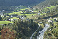 Dorpje in dal