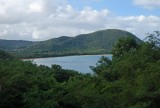 uitzicht op het strand van Grand Anse