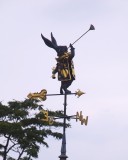 windvaan op het hotel in Tavistock