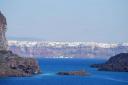 krater bij Santorini