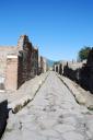 straat in Pompeï