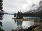 Spirit Island in Maligne Lake