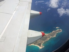 Vlucht naar Curacao