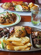 Leguaan eten bij Jaanchies
