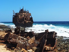 scheepswrak op Klein Curaçao