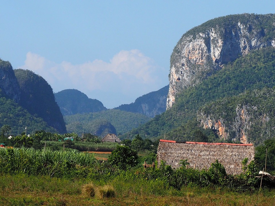 Uitzicht op de Vinales vallei