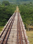Zicht op de rails