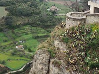 Uitzicht in de kloof van Ronda