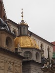 koepel van de kathedraal in de Wawel burcht