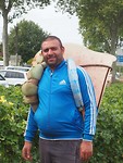 Aardige wijnplukker
