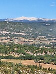 Uitzicht op de Mont Ventoux