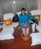 rozen voetmassage in Lijiang