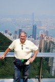 Henk op Victoria Peak