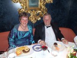 diner in de Pinnacle grill aan boord van de ms Rotterdam